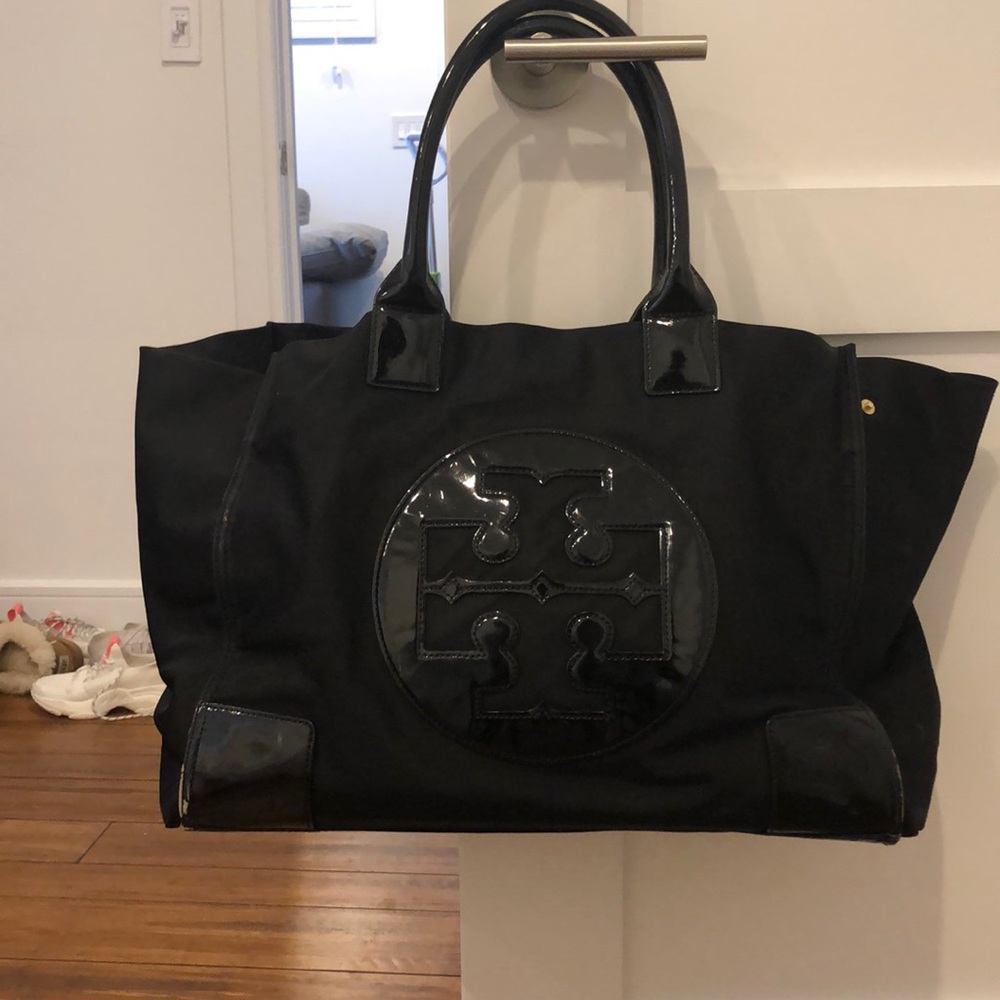 TORY BURCH ELLA PATENT TOTE